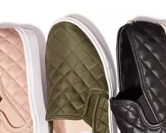 Quilted Slip-on Sneakers NWOT! - Picture 5 of 8